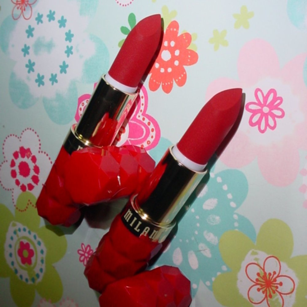 MILANI New Color Statement Lipstick POPPY X2